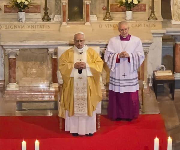 Mass in the Basilica of St Augustine in Annaba (April 14)