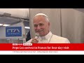 Crux Now's Charles Collins On the Pope's Visit to France