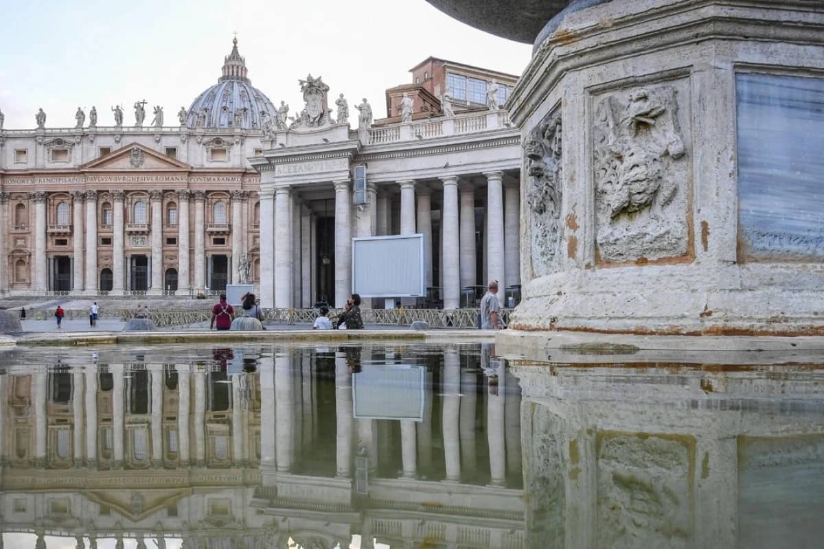 A view of Saint Peter's Basilica. (Credit: AP Photo.)
