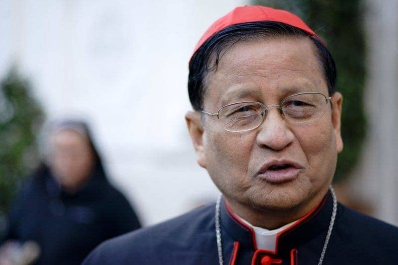 Myanmar Cardinal Charles Bo in Rome Nov. 17, 2017. (Credit: Andrew Medichini/AP.)