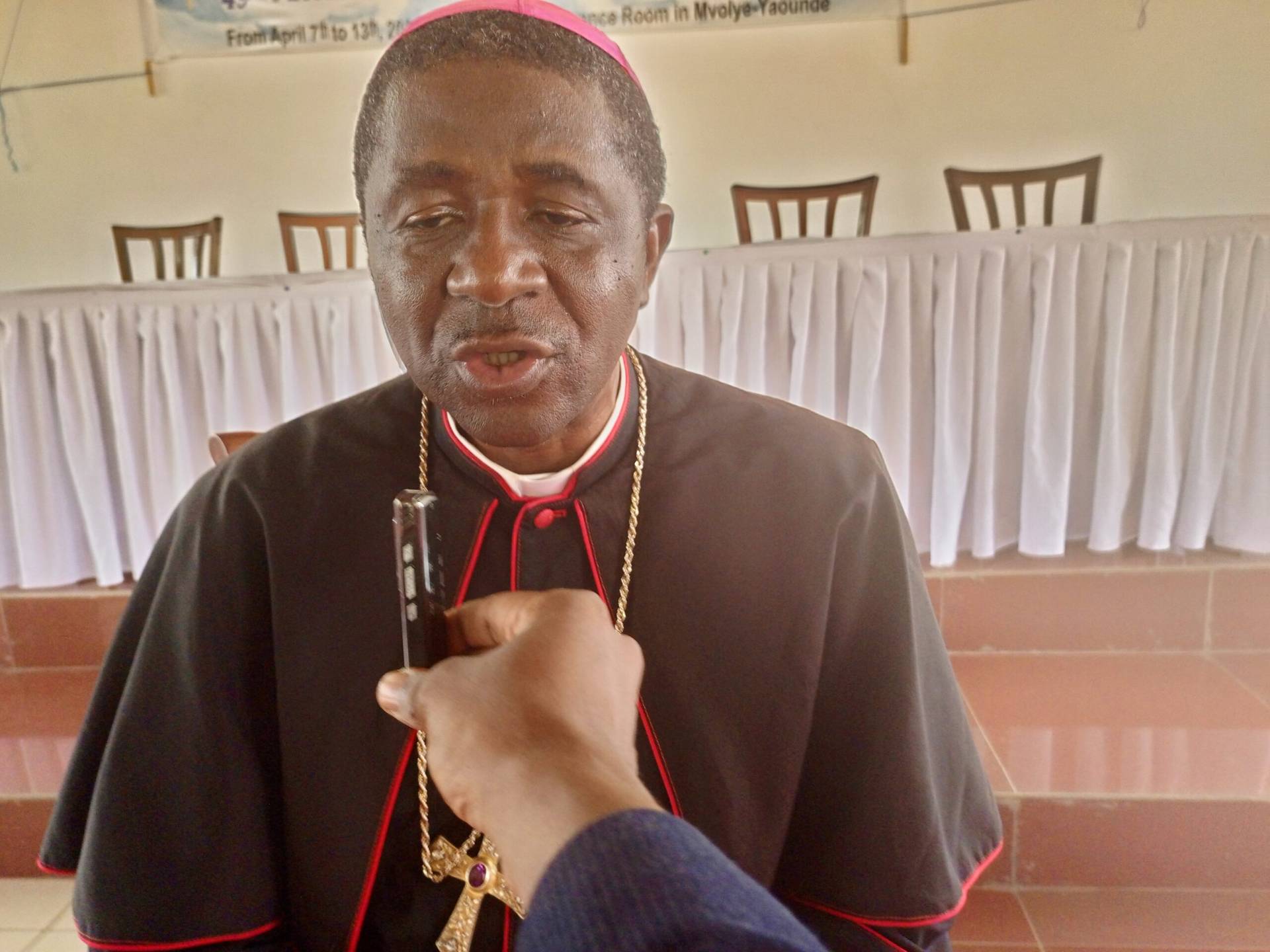 Archbishop Andrew Nkea Fuanya speaks to Crux. (Credit: Ngala Killian Chimtom.)