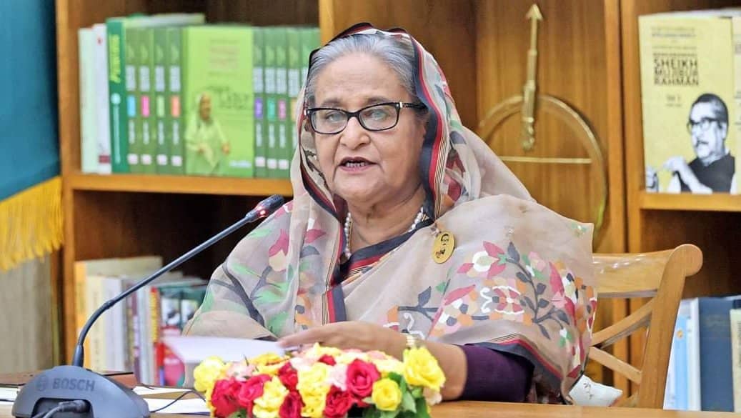 Prime Minister of Bangladesh, Sheikh Hasina. (Credit: Official page on X.)
