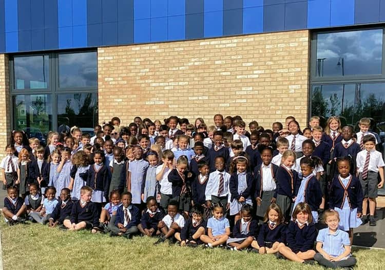 St. John Henry Newman Catholic Primary School opened by the diocese in Peterborough in 2022. (Credit: Diocese of East Anglia.)