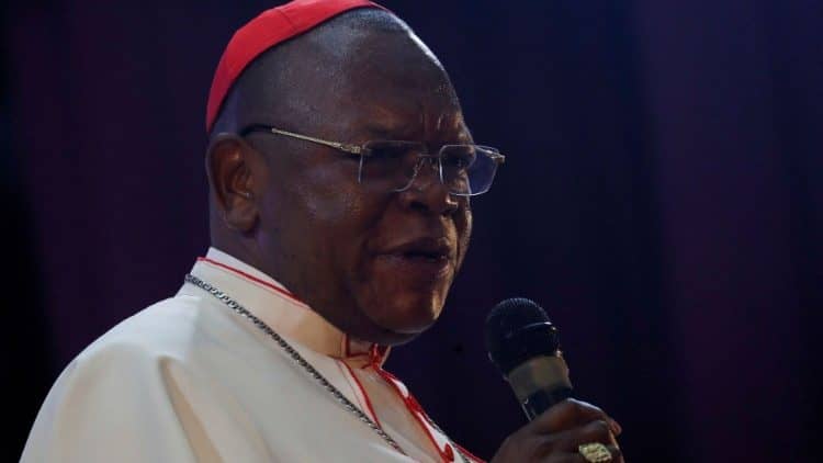 Cardinal Fridolin Ambongo of the Democratic Republic of Congo. (Credit: Vatican Media.)