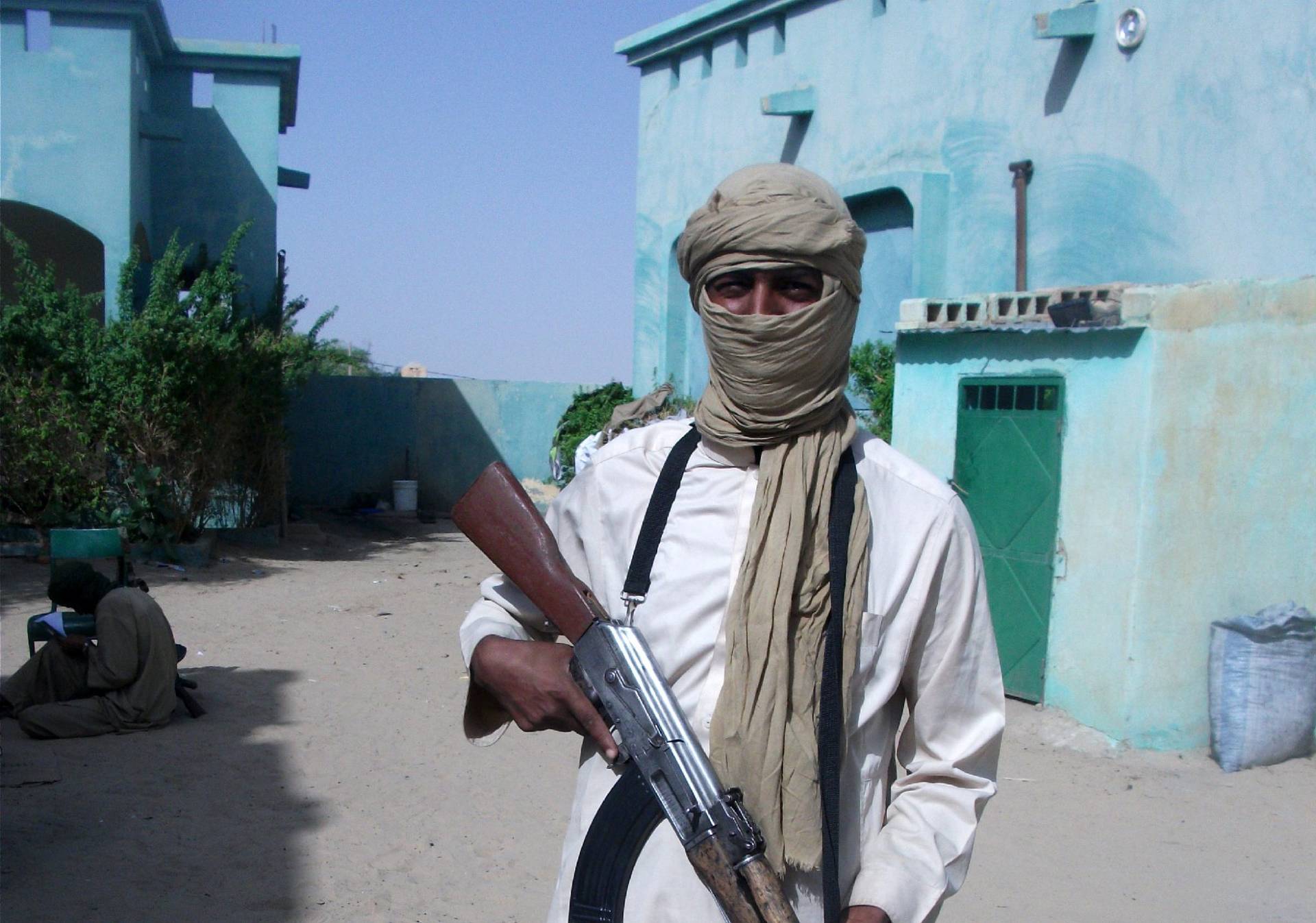 An Islamic militant in Africa's Sahel region. (Credit: Associated Press photo.)