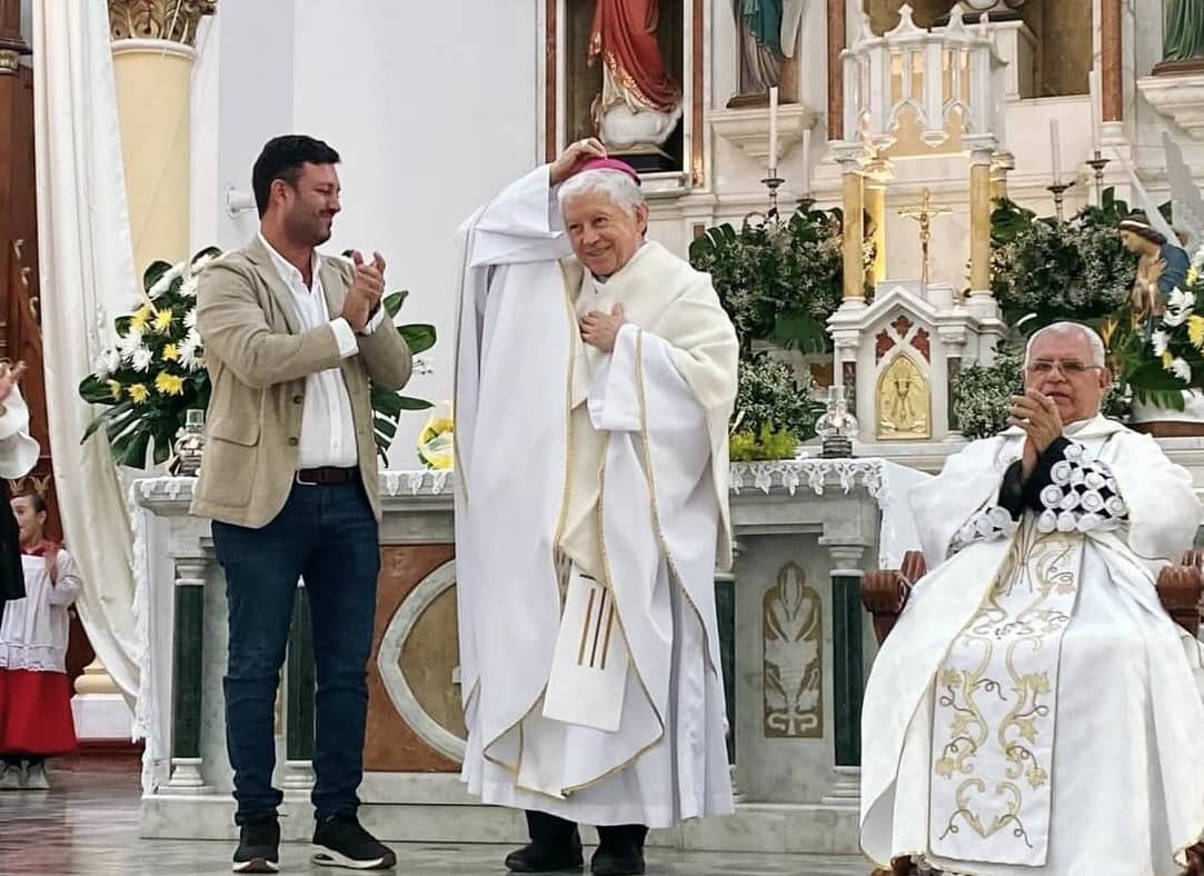 Bishop Noel Londoño Buitrago of Jericó celebrates Mass at the parish of the Immaculate Conception in Caramanta on June 15, 2024. (Credit: Diocese of Jericó.)