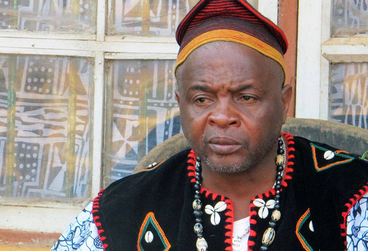 Sehm Mbinglo I, the fon of the Nso people in Kumbo, Cameroon. (Credit: Wikipedia.)