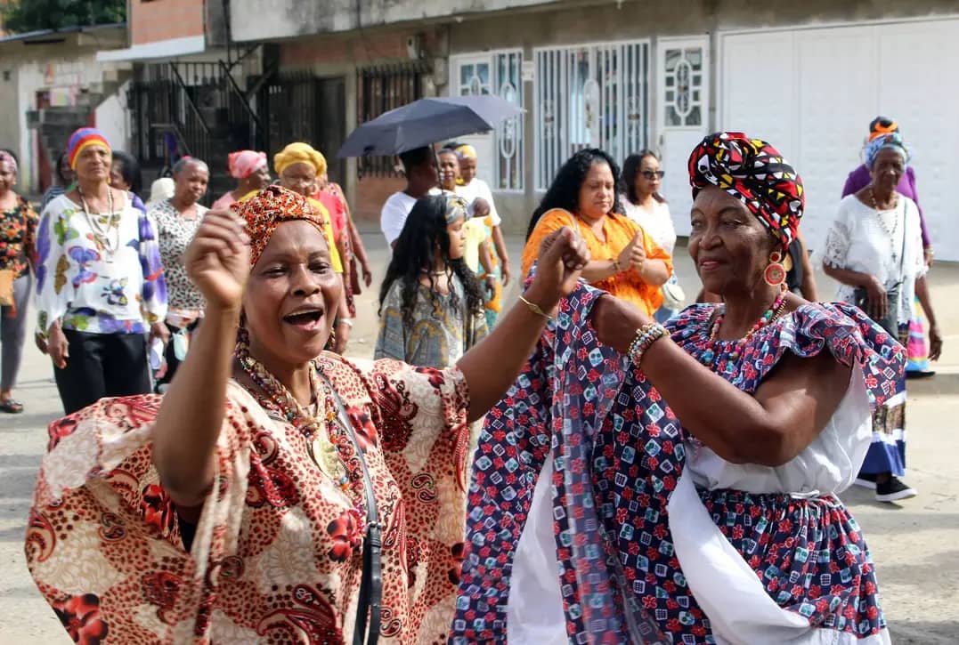 The festivity of Our Lady of Perpetual Help promoted in Cali in June of 2023, with members of the Afro Pastoral Ministry of the Archdiocese of Cali, Colombia. (Credit: Afro Pastoral Ministry of Cali.)