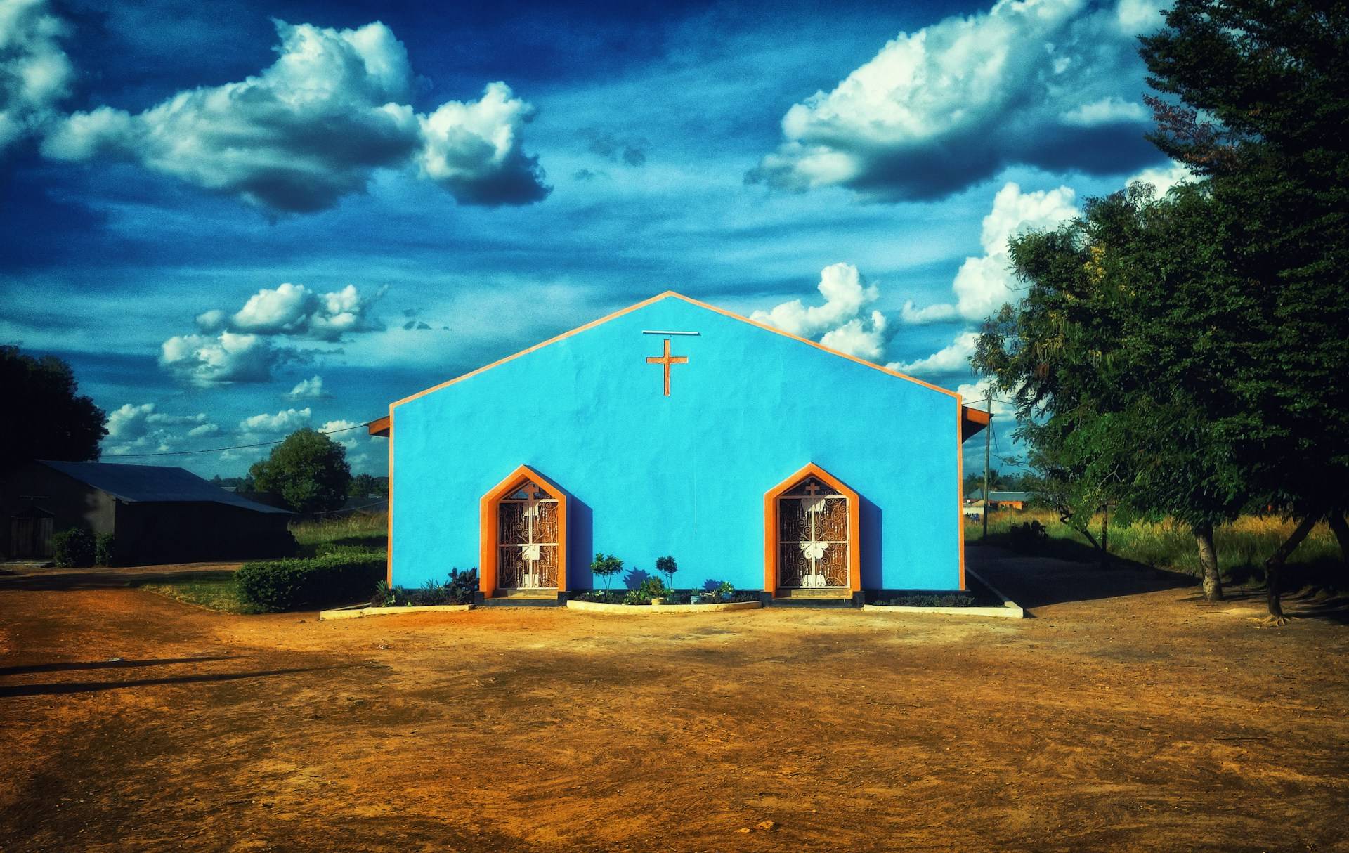 A church is seen in Tanzania, Africa. (Credit: Unsplash.)