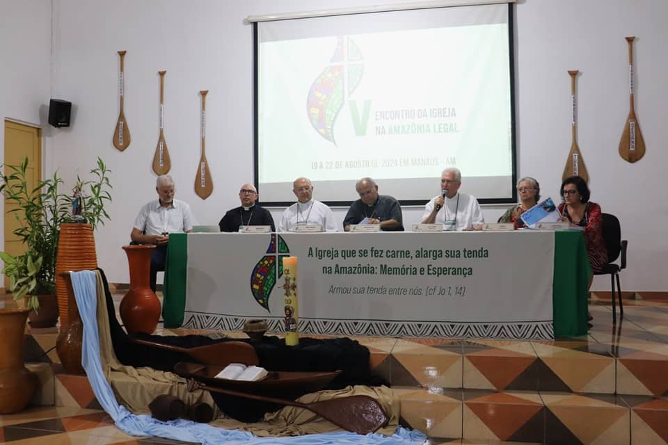 A meeting on the Church in the Amazon region took place in Manaus, Brazil, Aug. 19-22. (Credit: Brazilian Bishops' Conference.)