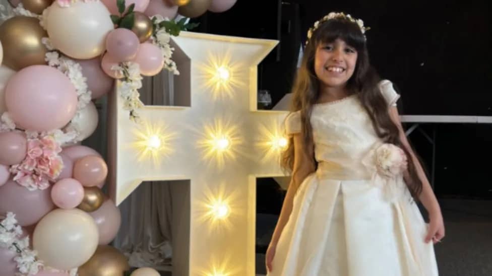 Alice da Silva Aguiar was one of the three children killed in a knife attack during a Taylor Swift-themed event at a dance school on July 29, 2024, in Southport, England. (Credit: Family handout.)