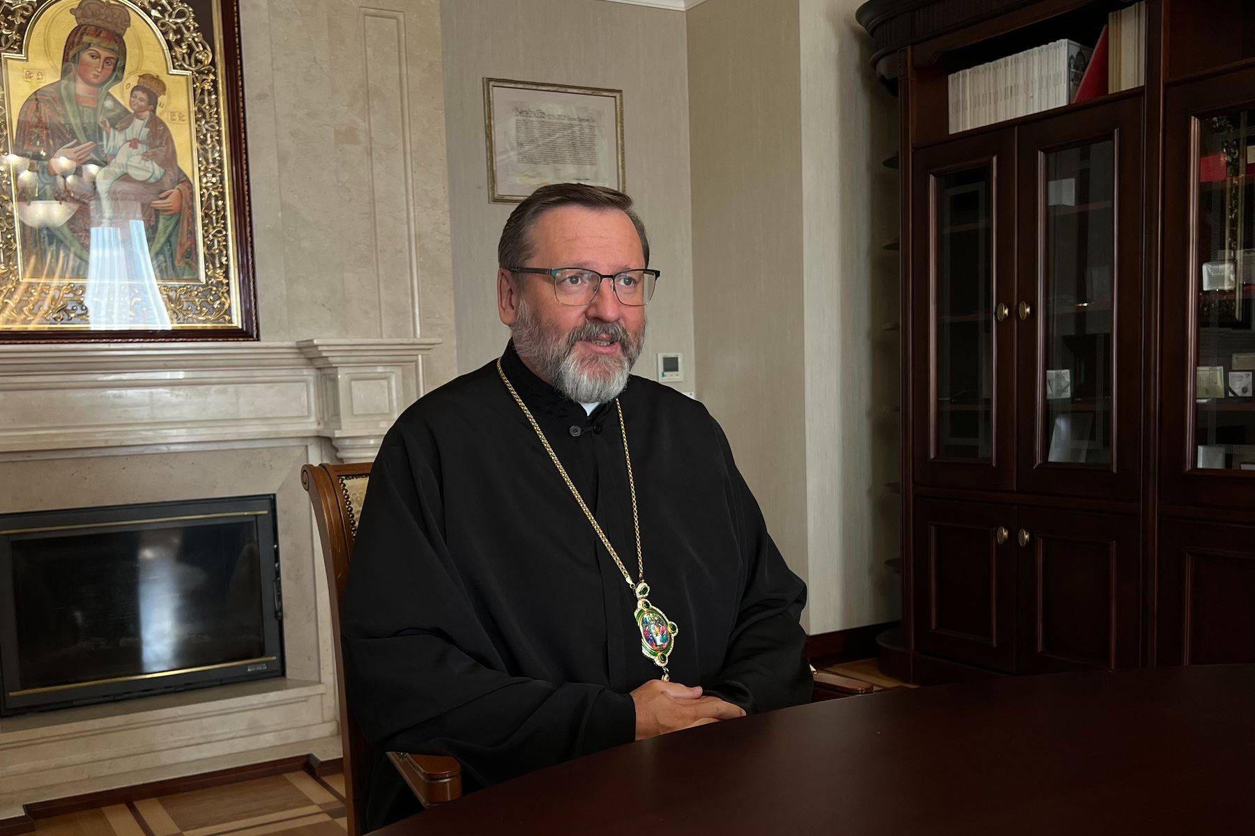 Major Archbishop Sviatoslav Shevchuk on Aug. 20, 2024. (Credit: UGCC.)