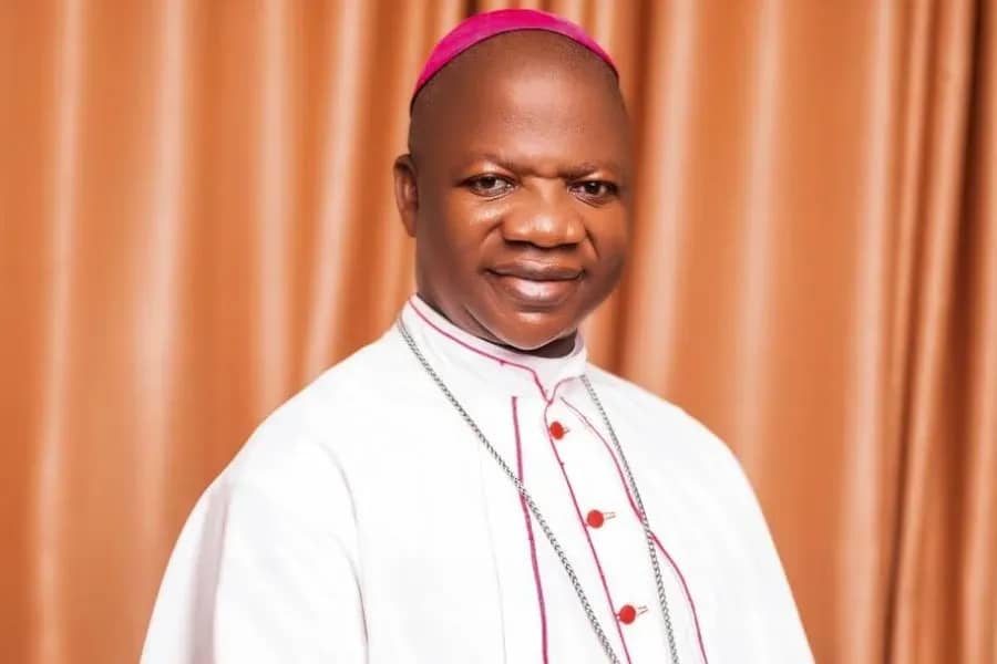 Bishop Mark Maigida Nzukwein of Nigeria’s Catholic Diocese of Wukari. (Credit: Wukari Diocese.)