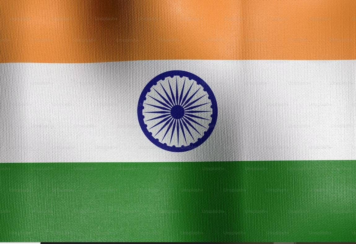 Flag of India. (Credit: Unsplash.)