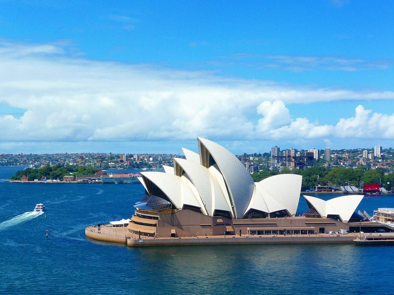 Sydney Opera House in Australia. (Credit: Pixabay.)