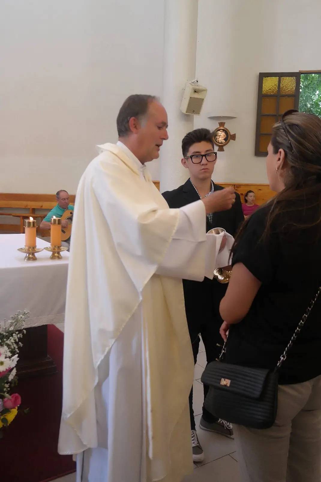 Father Eduardo Rodríguez Yunta in Santiago, Chile. (Credit: Santiago Archdiocese.)