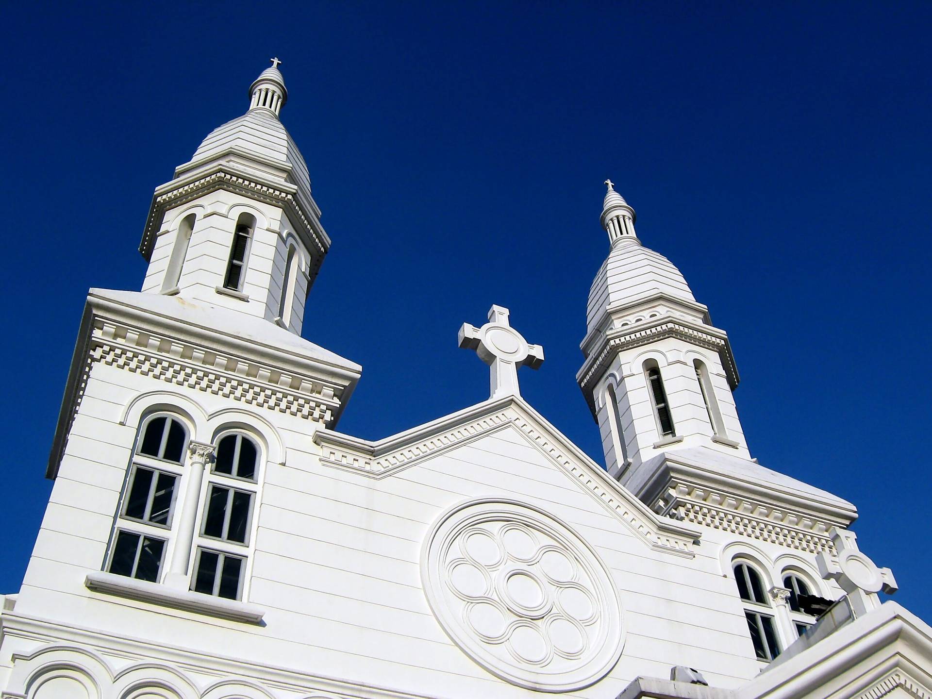 A Catholic church in Singapore. (Credit: Wikimedia.)