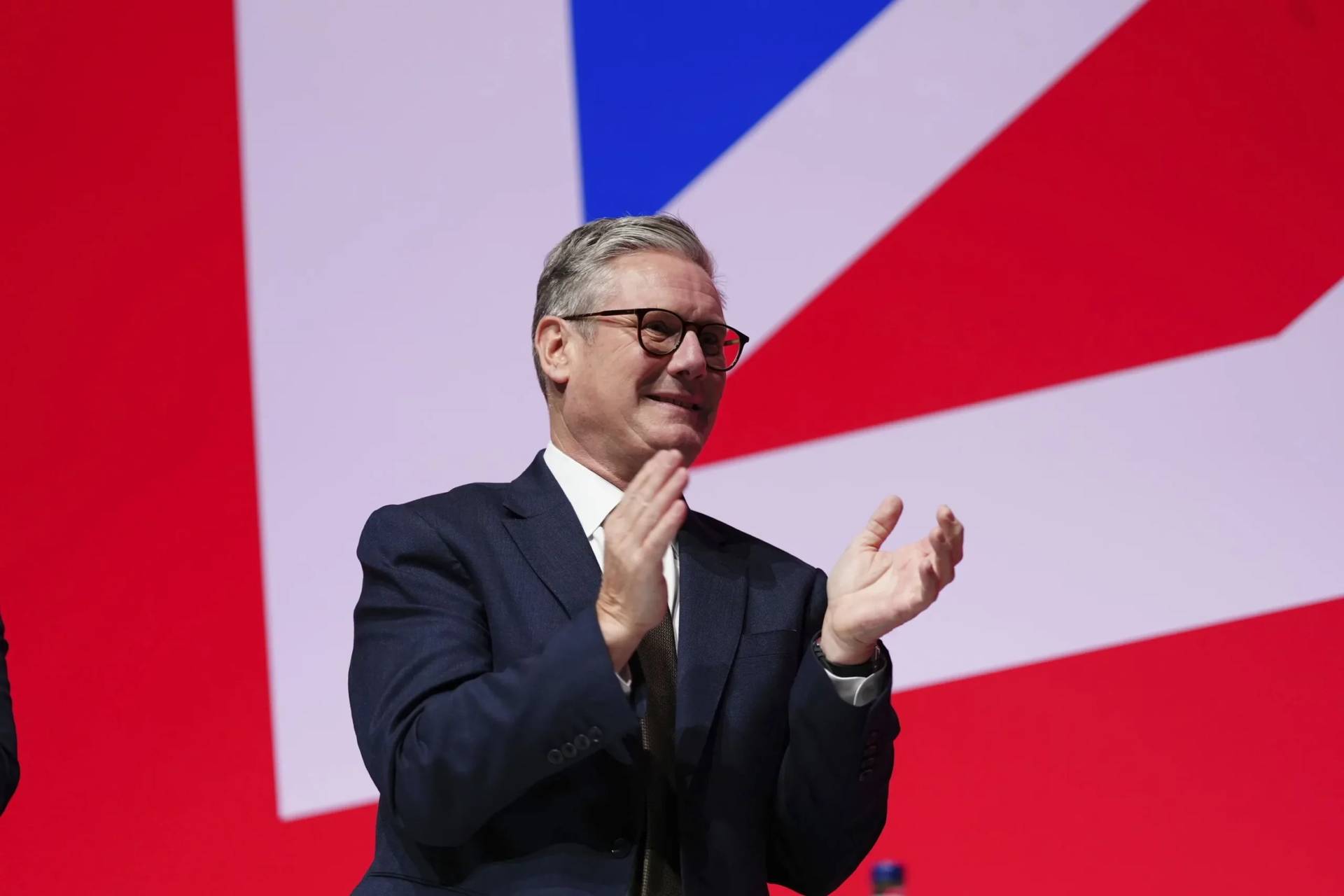 Britain’s Prime Minister Keir Starmer attends the Labour Party Conference in Liverpool, England, Sunday Sept. 22, 2024. (Credit: Peter Byrne/PA via AP.)