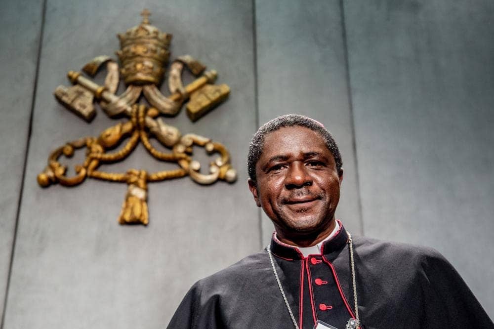 Archbishop Andrew Nkea Fuanya of Cameroon. (Credit: Vatican News.)