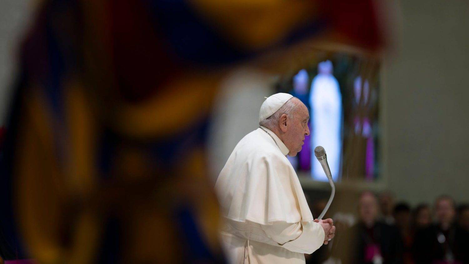 Pope Francis at General Audience, Jan. 22, 2025. (Credit: Vatican Media.)