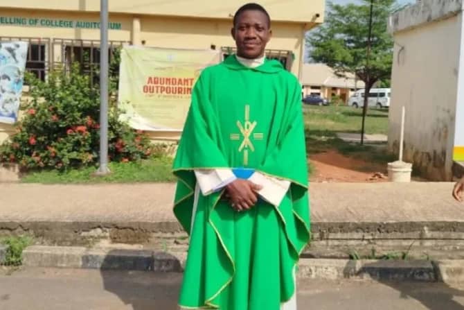 Father Tobias Chukwujekwu Okonkwo who was murdered on Dec. 26, 2024. (Credit: Diocese of Nnewi.)