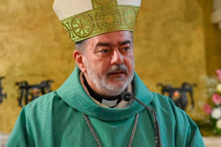 Bishop Carlos María Domínguez. (Credit: Diocese of San Rafael.)