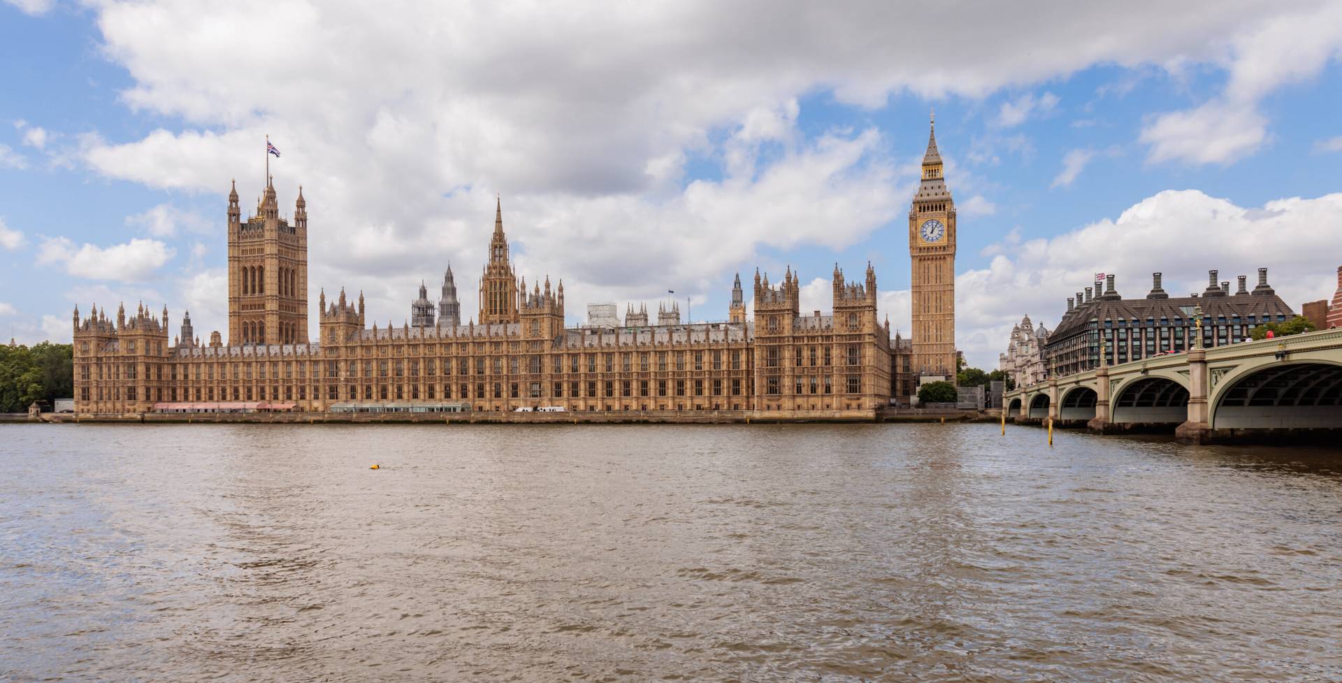 The Palace of Westminster, where the UK Parliament meets. (Credit: Wikimedia.)