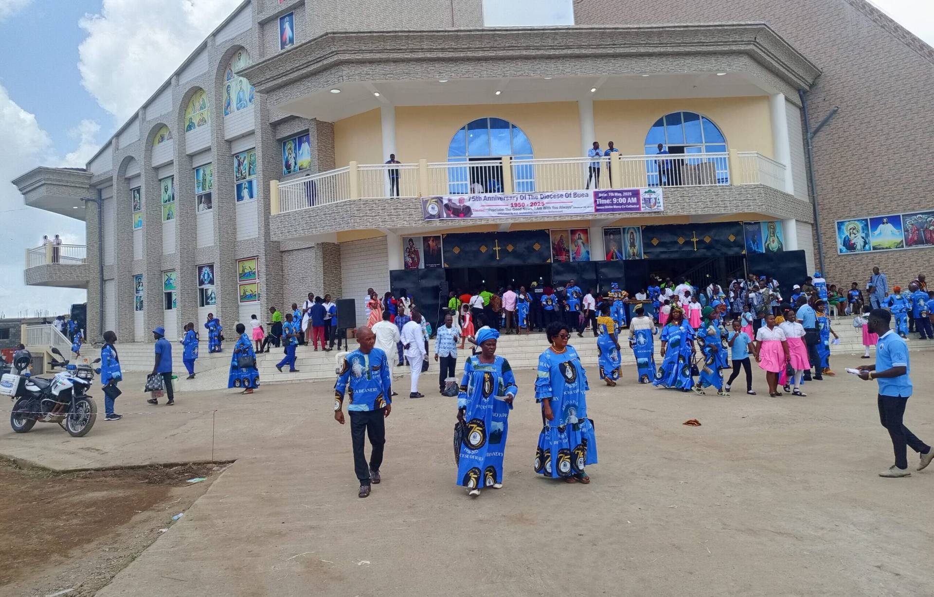 Divine Mercy Co-Cathedral in Buea, Cameroon, on May 7, 2025. (Credit: Ngala Killian Chimtom/Crux.)