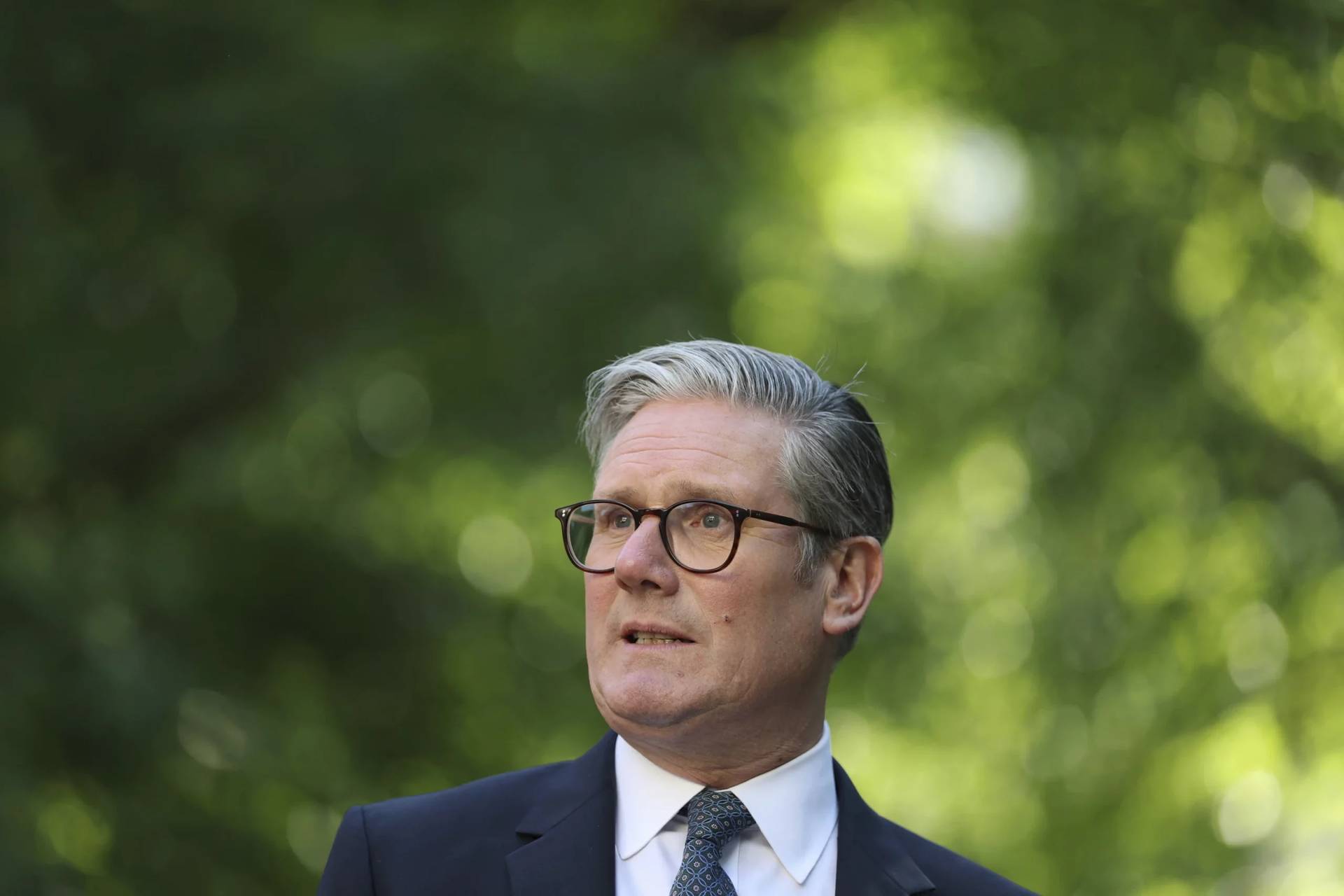 UK Prime Minister Keir Starmer in London on May 19, 2025. (Credit: Hannah McKay/Pool via AP.)