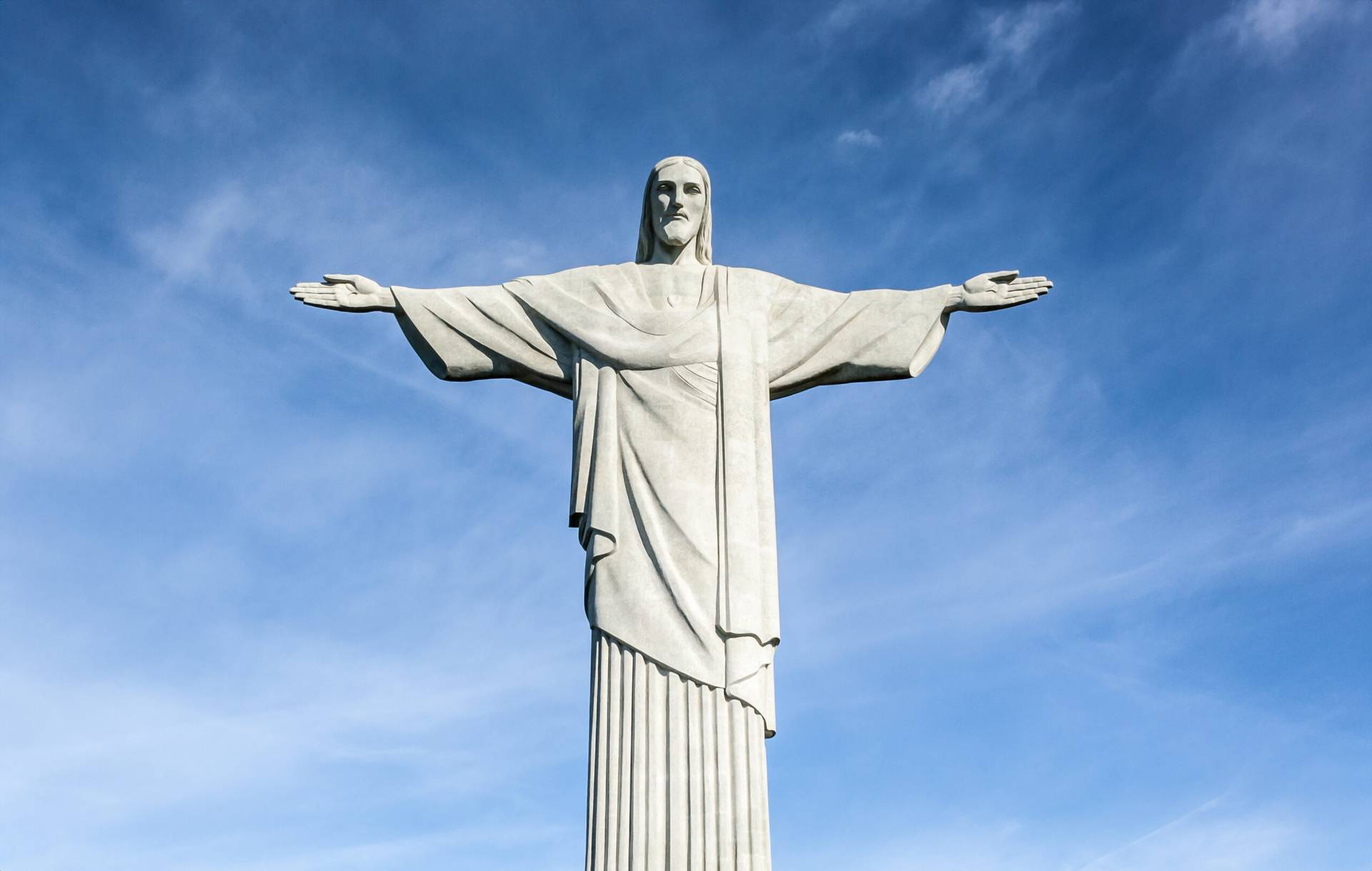 Christ the Redeemer statue in Rio de Janeiro, Brazil. (Credit: Wikimedia.)