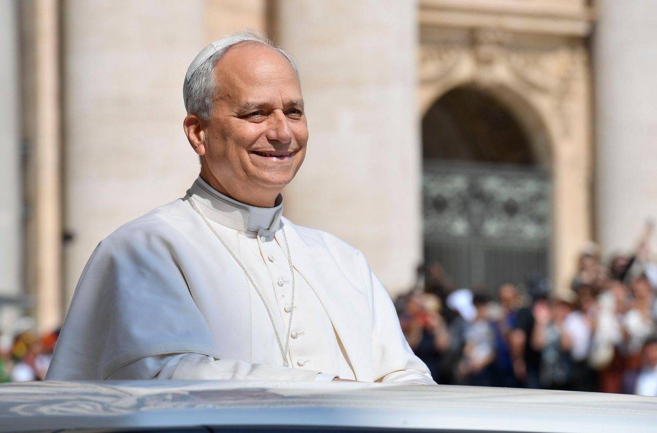 Pope Leo XIV smiles as he arrives at the Wednesday General Audience in St. Peter's Square at the Vatican on June 11, 2025. (Credit: Vatican Media.)