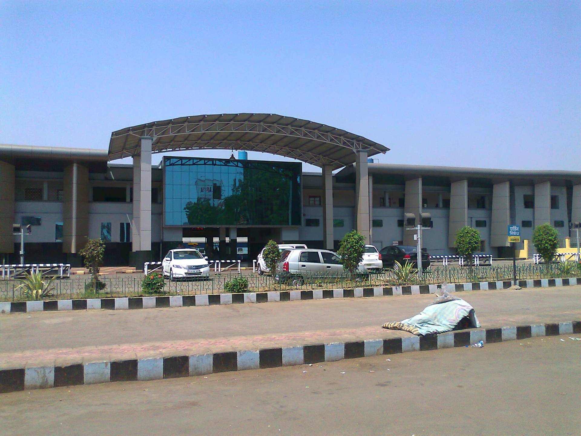 Raipur Junction railway station in India. (Credit: Wikimedia.)