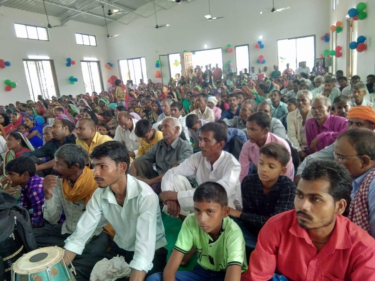 A Sunday prayer service at Ishwar Dham, a Catholic-run prayer center in Uttar Pradesh. (Credit: Father Vineet Vincent Pereira/courtesy to Crux.)