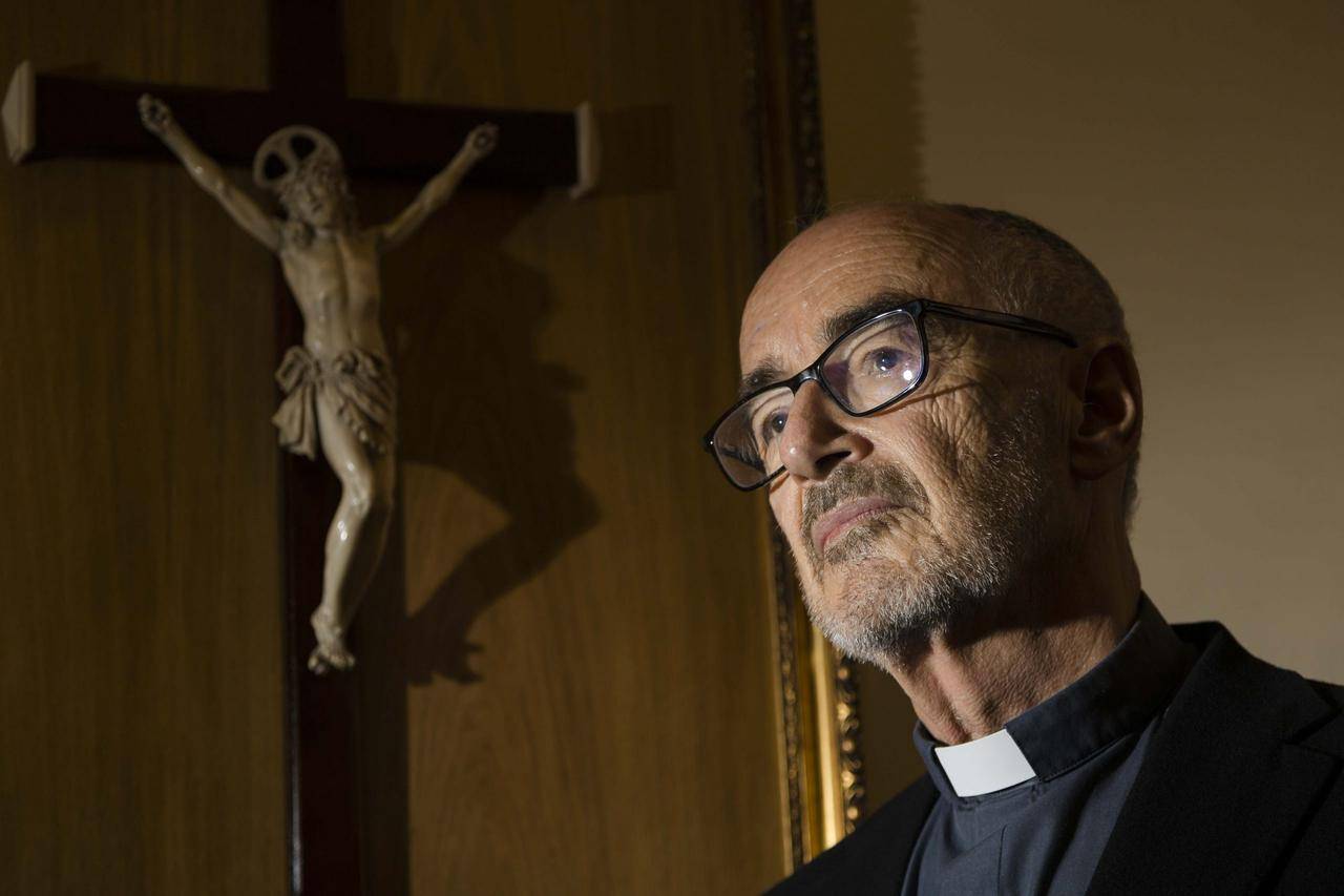 In this photo taken Friday, Sept. 27, 2019, Cardinal Michael Czerny poses for portraits during an interview with The Associated Press at The Vatican. (Credit: Domenico Stinellis/AP.)