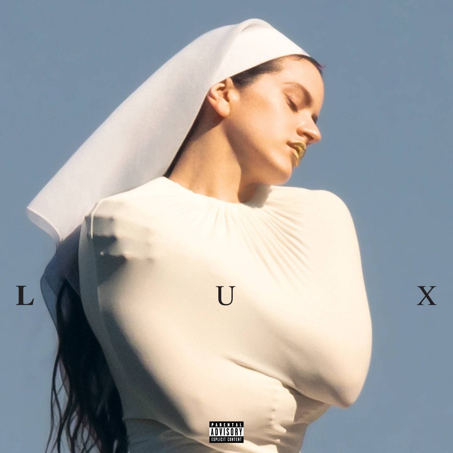 This image released by Columbia Records shows "LUX" by Rosalía. (Credit: Columbia Records via AP.)