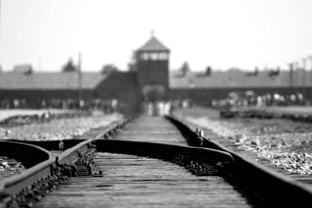 The Auschwitz-Birkenau death camp. (Credit: Pixabay.)