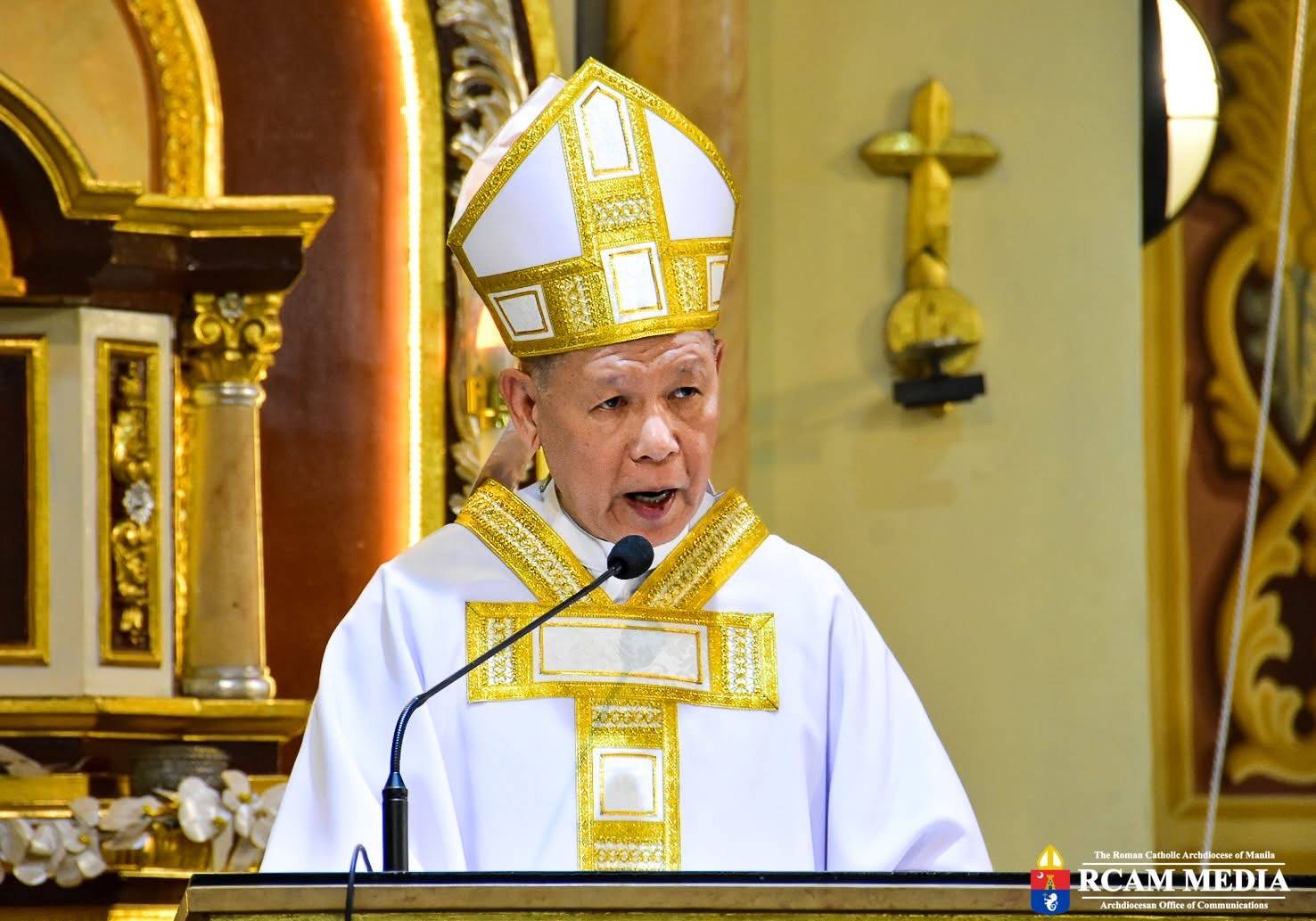 Cardinal Jose Advincula, archbishop of Manila. (Credit: Archdiocese of Manila.)
