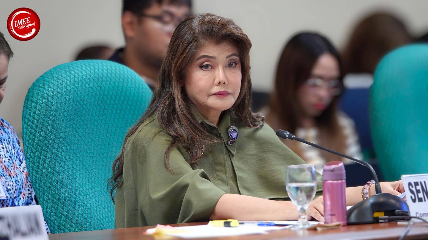 Senator Imee Marcos, eldest sister of President Ferdinand Marcos Jr. (Credit: Senator Imee R. Marcos/Facebook.)