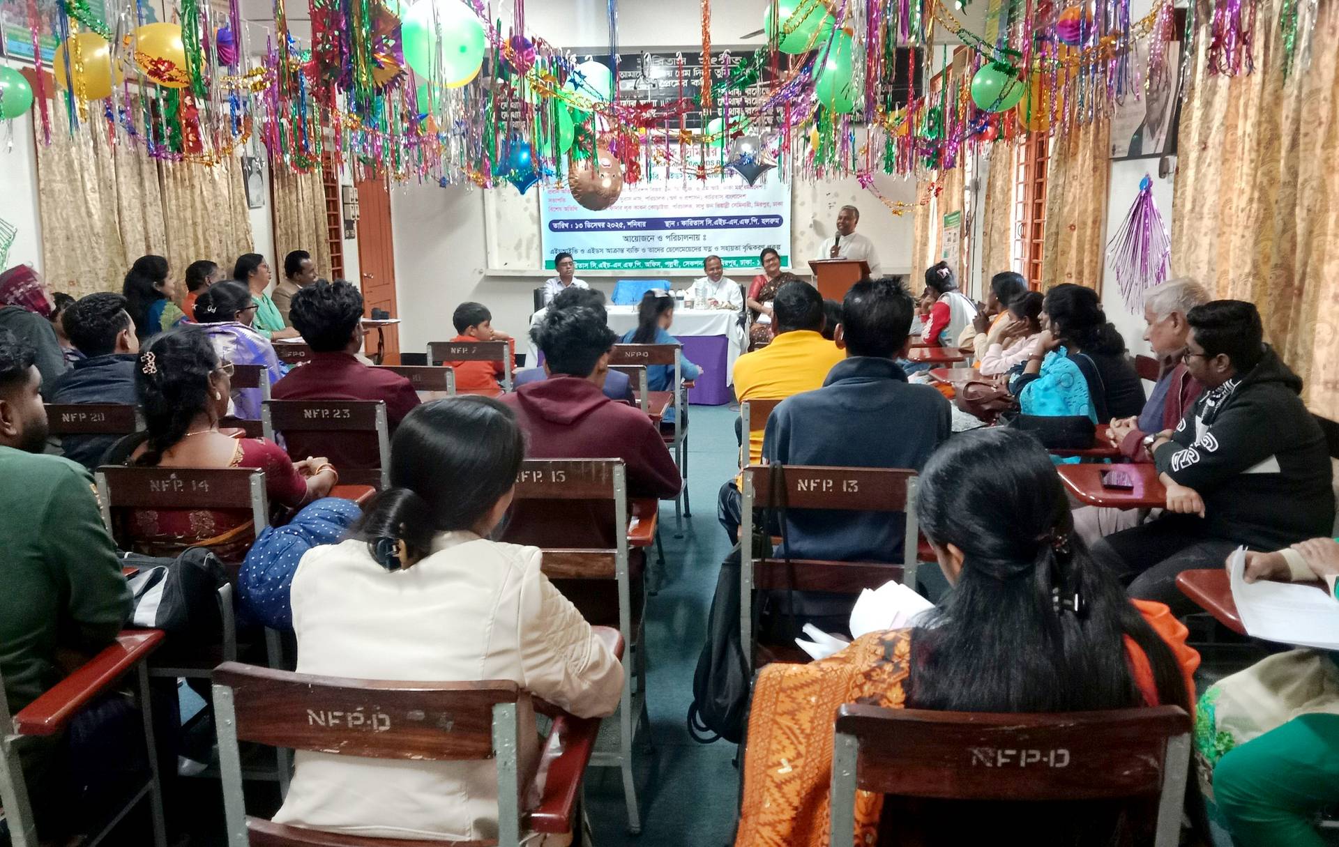 Caritas Bangladesh organized a special Advent Spiritual Seminar on Dec. 13, 2025 under the Strengthen Care & Support for People Living with HIV and AIDS and Their Children Project, supported by MISSIO. (Credit: Caritas Bangladesh.)