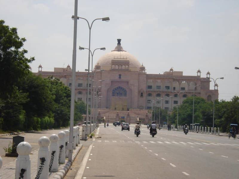 Rajasthan Legislative Assembly in India. (Credit: Wikipedia.)