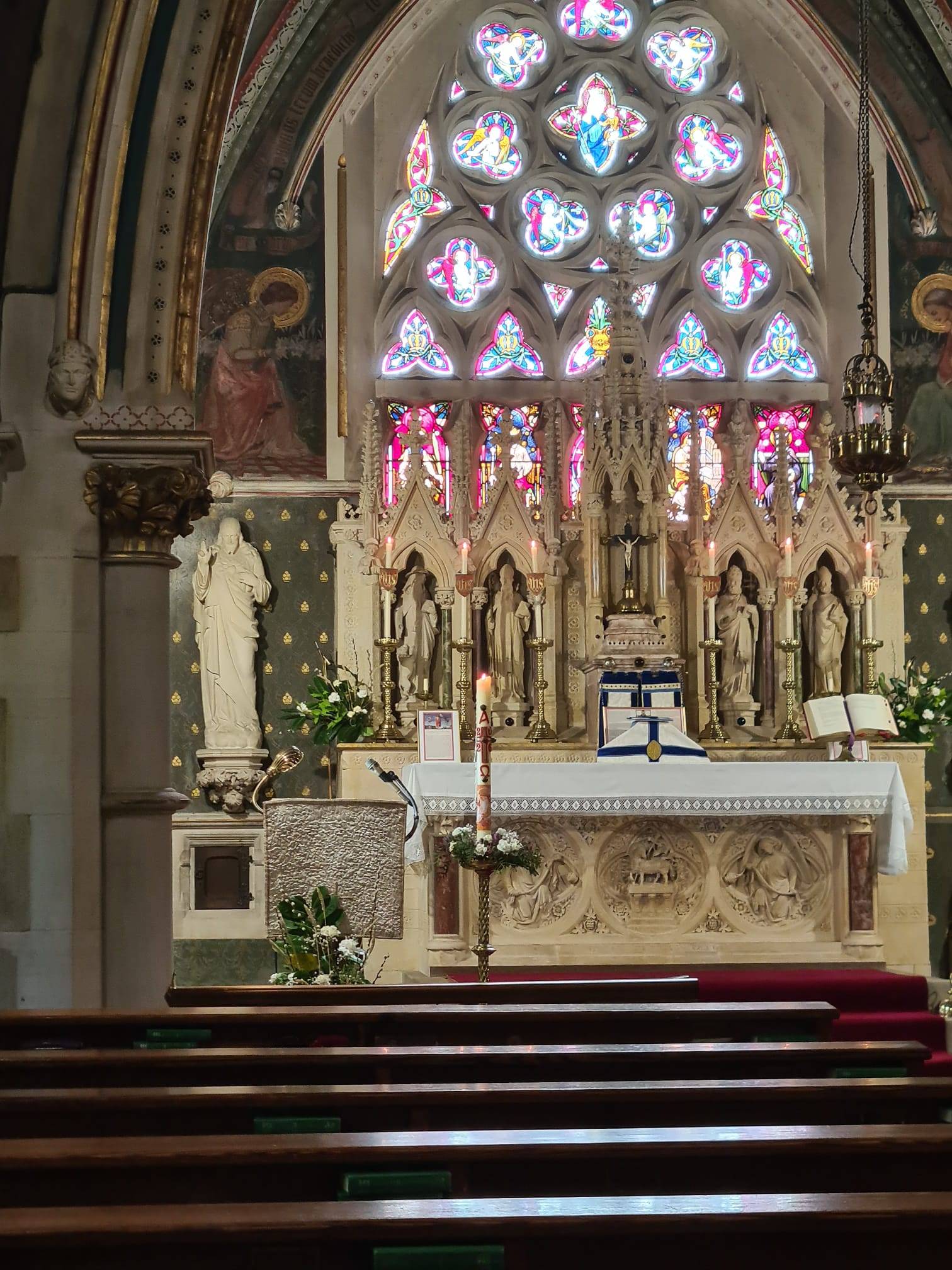 St. Mary’s Catholic Church is in Husbands Bosworth, England. (Credit: Charles Collins/Crux Now.)