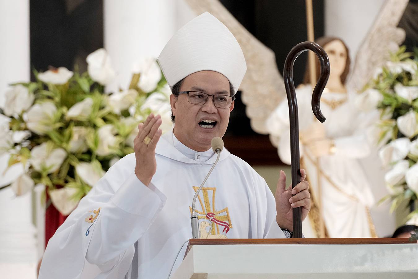 Cardinal Pablo Virgilio David, bishop of the Diocese of Kalookan. (Credit: Roy Lagarde/CBCP News.)