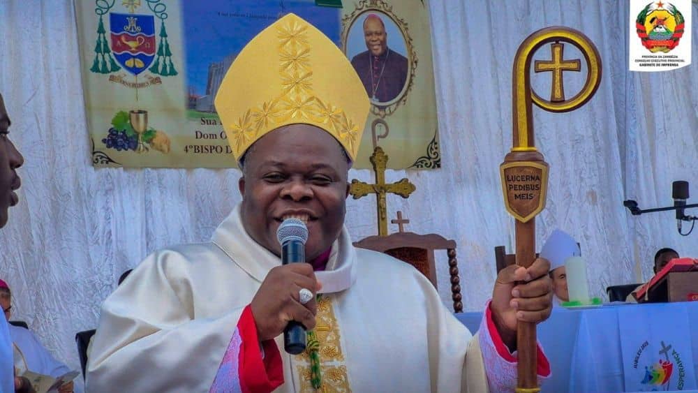 Bishop Osório Citora Afonso of Quelimane, Mozambique, in an undated photo. (Credit: Mozambique Bishops' Conference.)