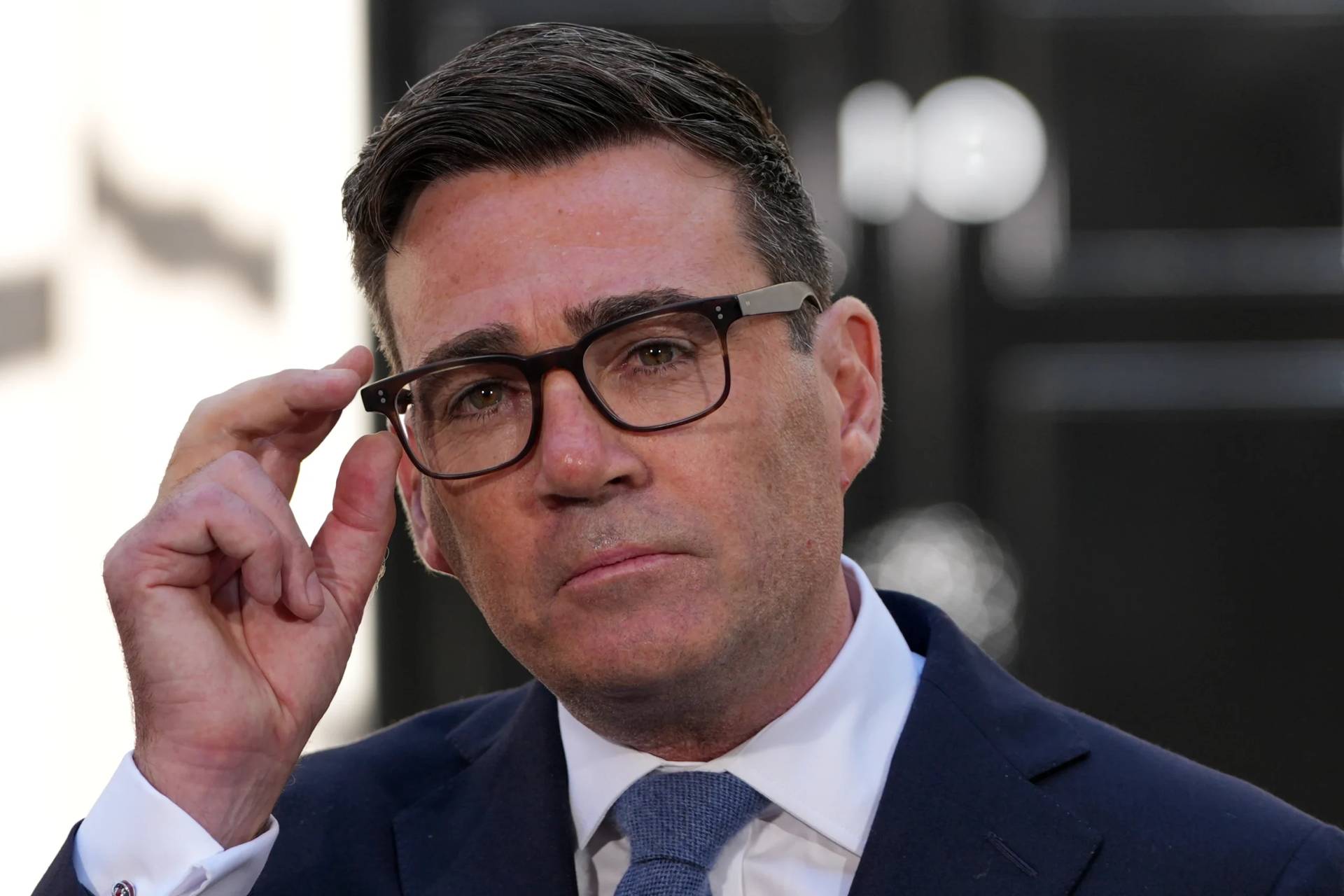 British Prime Minister Andy Burnham outside 10 Downing Street in London, England on July 20, 2026. (Credit: Kirsty Wigglesworth/AP.)