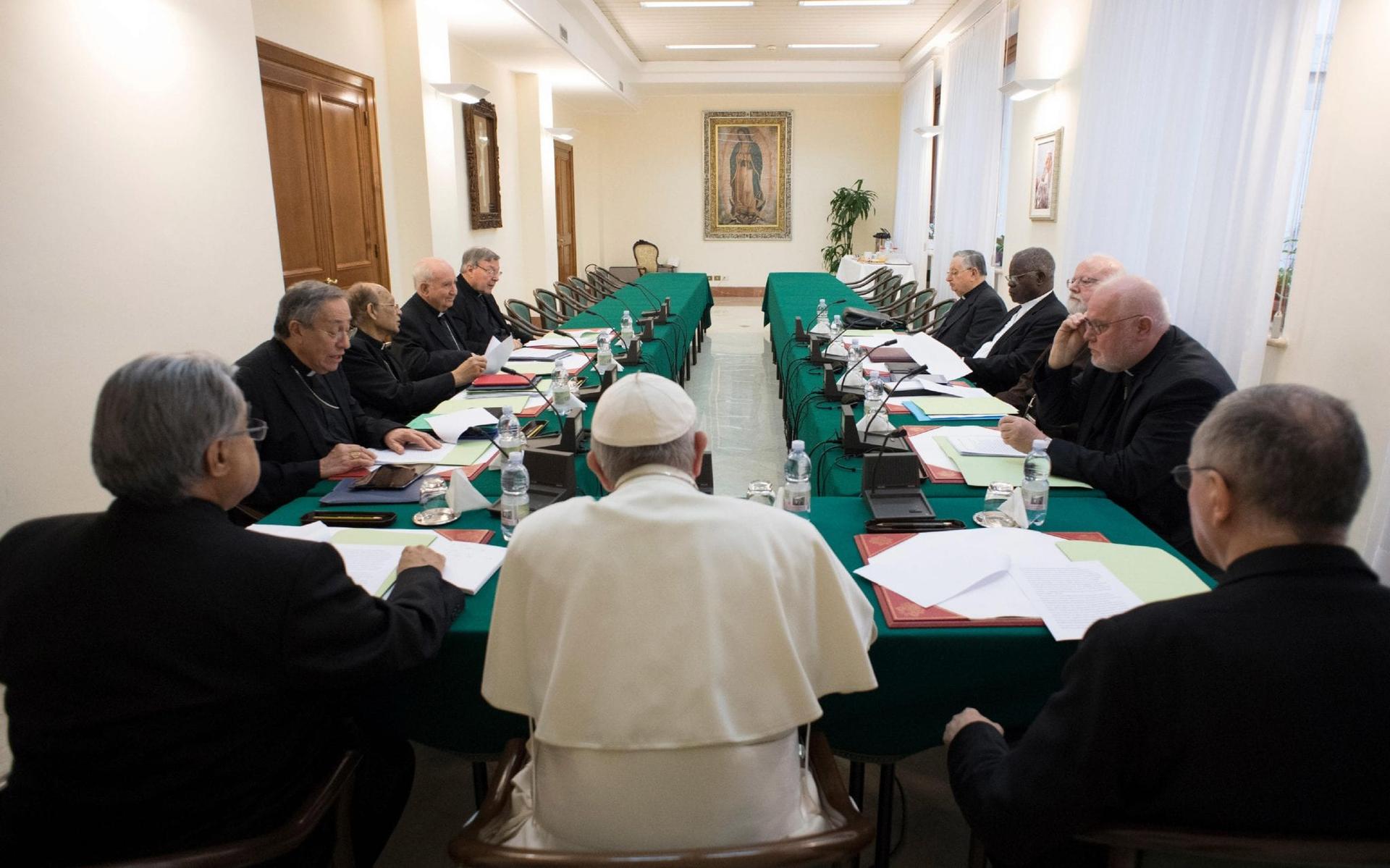 Amid controversy, council of cardinals backs Pope Francis