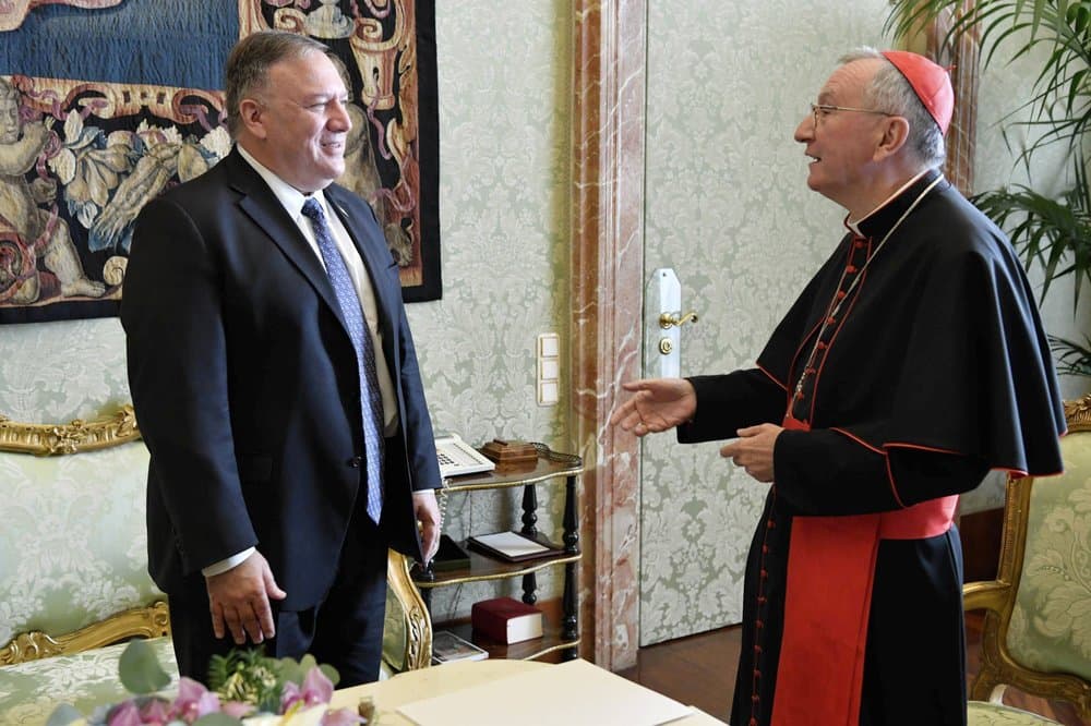 Pompeo meets with Vatican after US-China tensions spill over