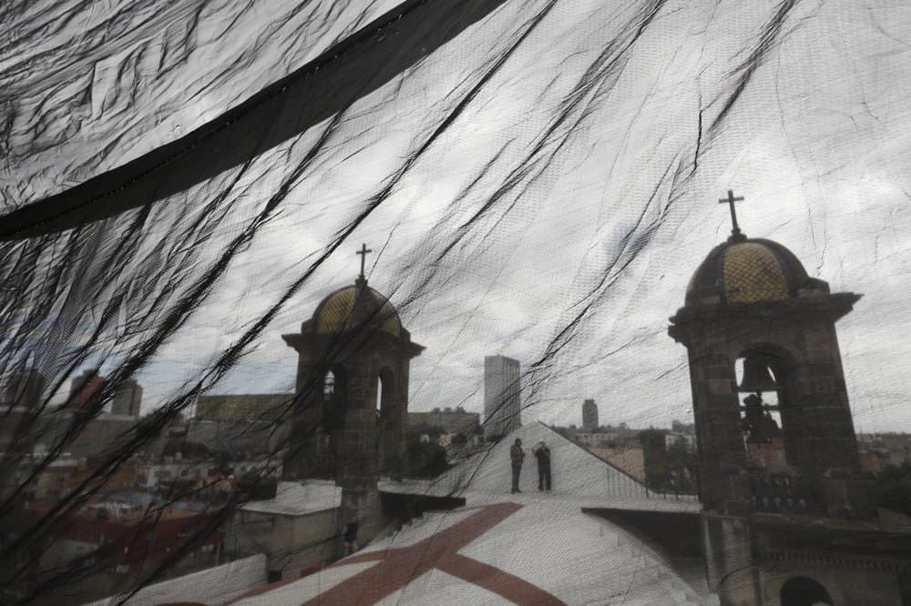 Mexico halfway through quake restoration of old churches