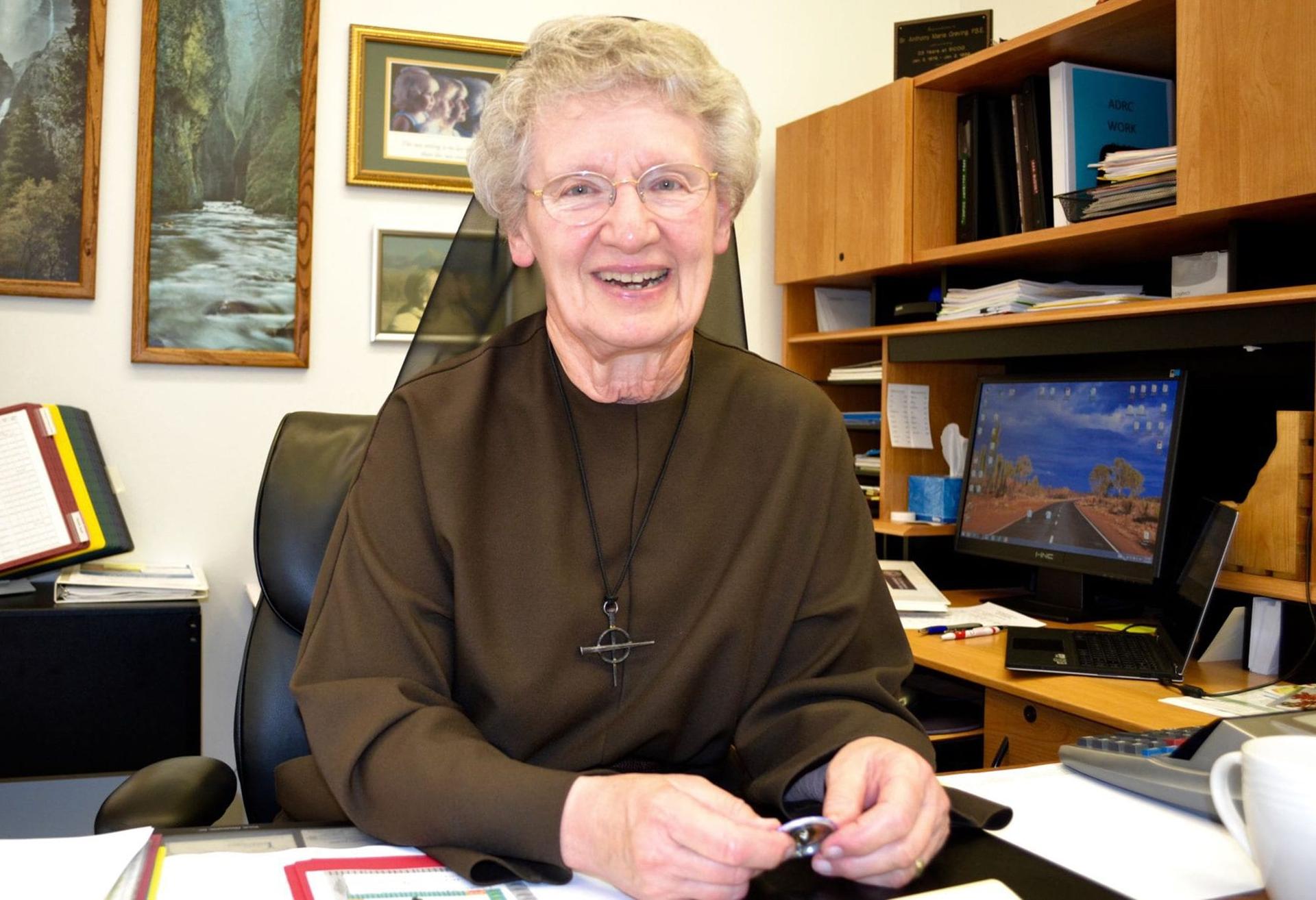 Nun steps down after 40 years of serving the elderly