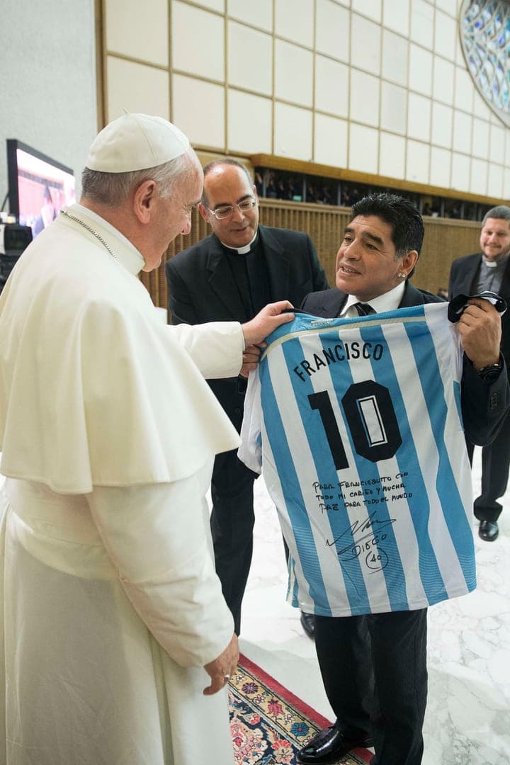 After Maradona’s death, Pope Francis opens up and talks sports