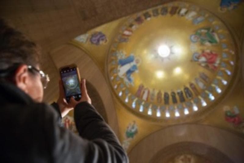 Shrine rector sees Trinity Dome Mosaic as work of art, work of faith